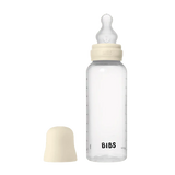 BIBS | Baby Lightweight Plastic Bottle | 150ml + 270ml | 2 Color Options | Complete Set Silicone