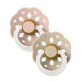 Bibs Pacifier Boheme | Blush Glow / Vanilla Glow *Night