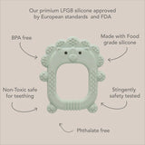 noüka | Silicone Teether Toy | Mimzy the Lamb