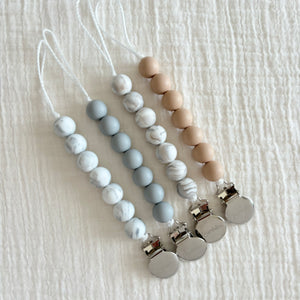 Pacifier Clip | MINI Neutral Collection