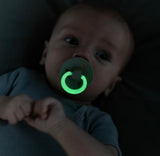 Bibs Pacifier | Sage & Pine Glow Night | Size 1-3