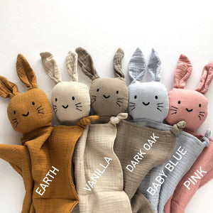 Personalized Lovey | 5 Colors | Bunny