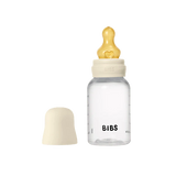BIBS | Baby Lightweight Plastic Bottle | 150ml + 270ml | Rubber + Silicone | Complete Set