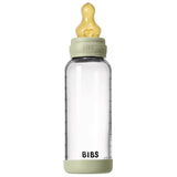 BIBS | Baby Glass Bottle | 110ml + 225ml | 7 Color Options | Complete Set Latex