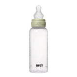 BIBS | Baby Lightweight Plastic Bottle | 150ml + 270ml | 2 Color Options | Complete Set Silicone