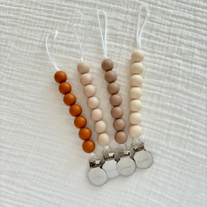 Pacifier Clip | MINI Neutral Earth