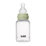 BIBS | Baby Lightweight Plastic Bottle | 150ml + 270ml | 2 Color Options | Complete Set Silicone
