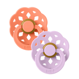 Bibs Pacifier Boheme | Papaya / Violet Sky