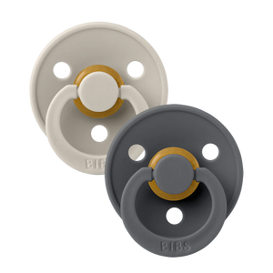 Bibs Pacifier | Sand / Iron | Size 1-3