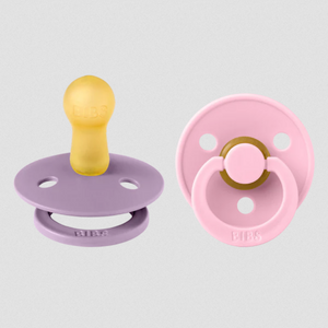 Bibs Pacifier | Baby Pink / Lavender