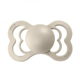 Bibs Pacifier Supreme  |  Silicone Symmetrical | 2 PK Vanilla