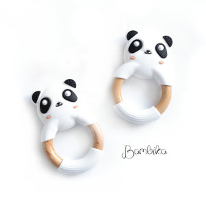 Panda Teething Ring