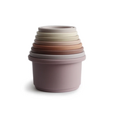 mushie | Stacking Cups Toy | Made in Denmark Petal