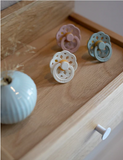 Bibs Pacifier Boheme | Blush / Woodchuck