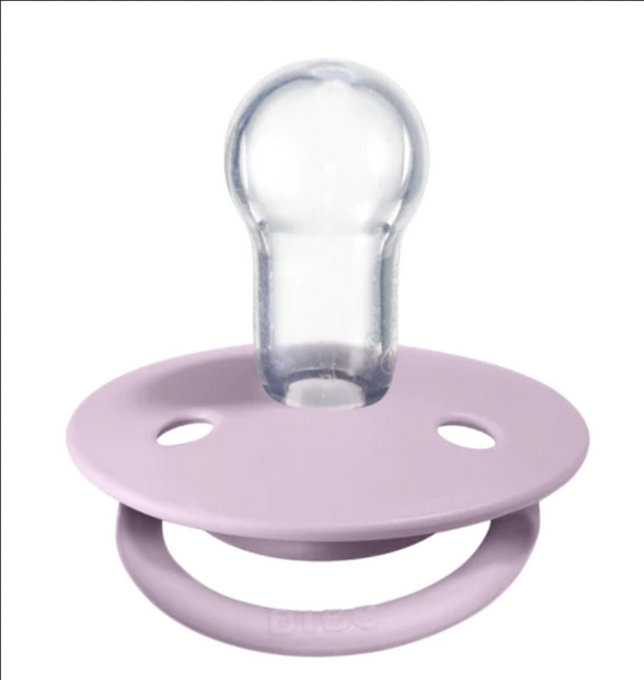 Bibs De Lux Pacifier | Silicone ONE SIZE 0-3 Years | Dusky Lilac