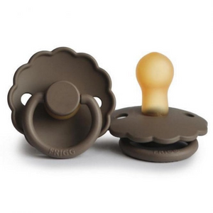 FRIGG Daisy Rubber Pacifier - Portobello