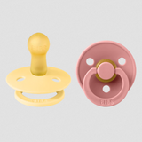Bibs Pacifier | Pale Butter / Dusky Pink