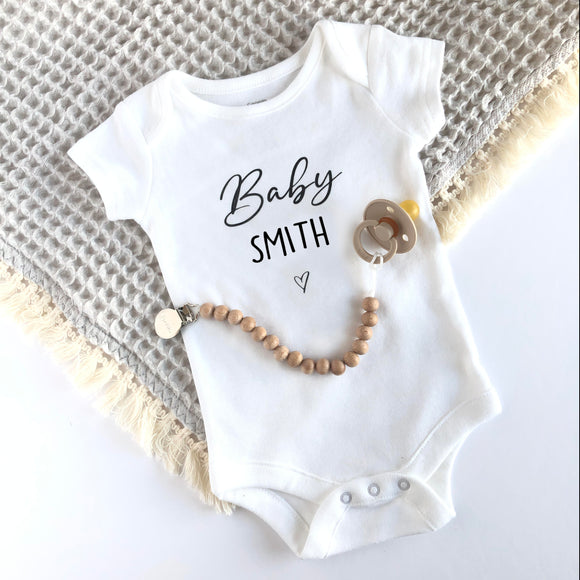 Onesie | Personalized | Baby Announcement