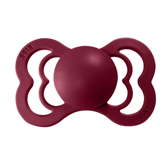 Bibs Supreme Silicone Pacifier | Ruby